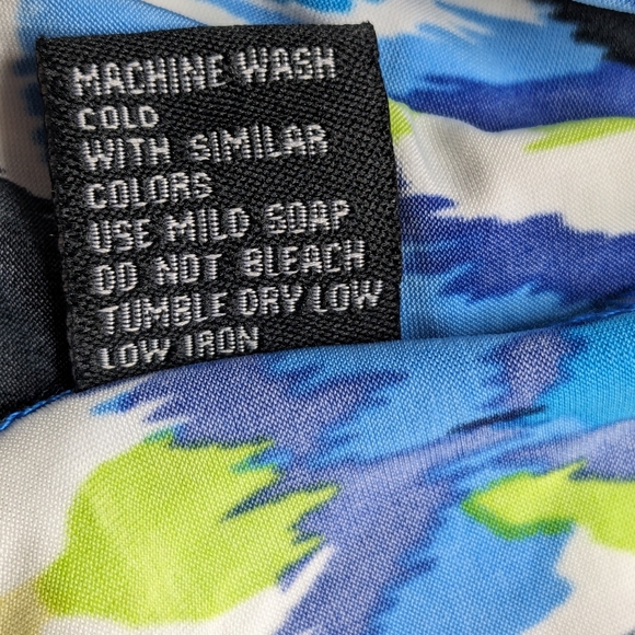 Bodycon Tribal Maxi Slip Dress Blue Summer Size Small T-1 - Picture 12 of 12